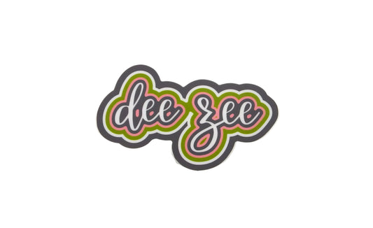 Delta Zeta Sorority Decal