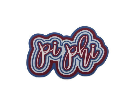 Pi Beta Phi Sorority Decal