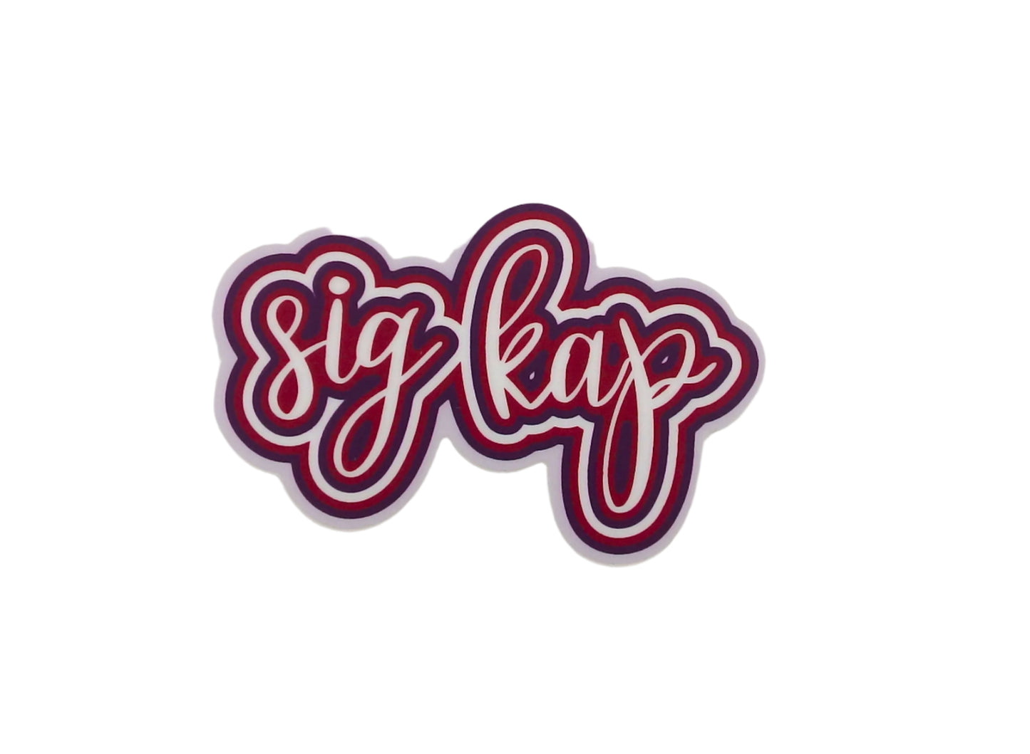 Sigma Kappa Sorority Decal