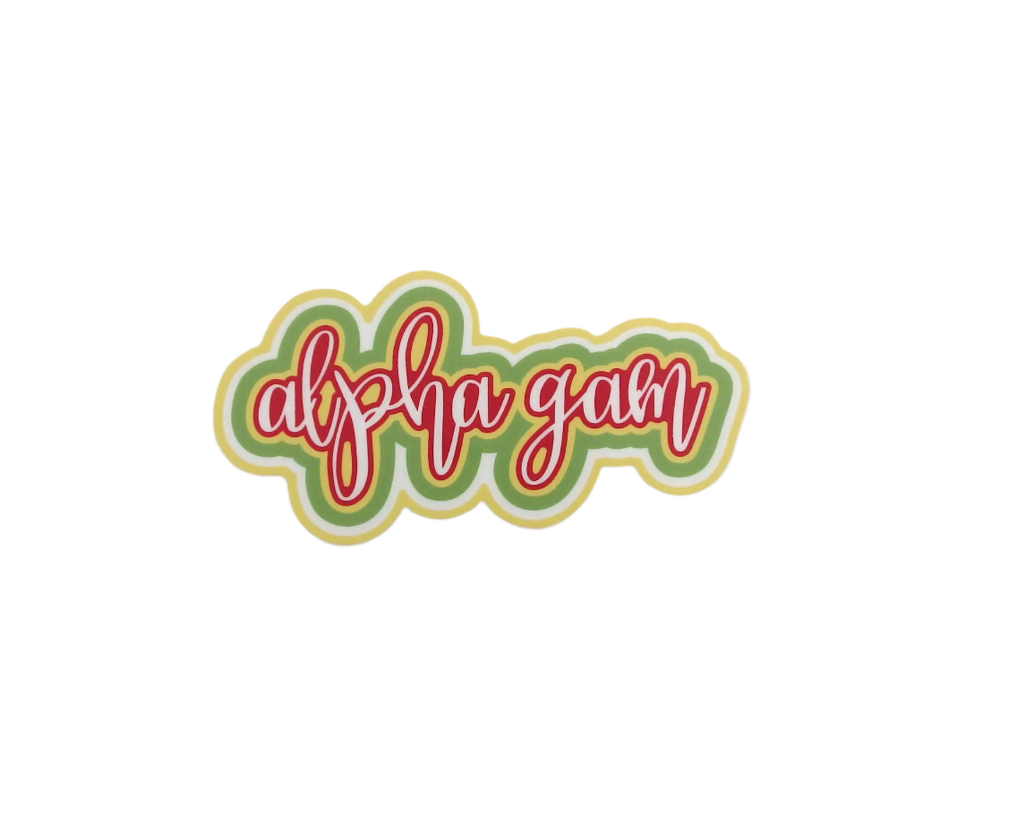Alpha Gamma Delta Sorority Decal