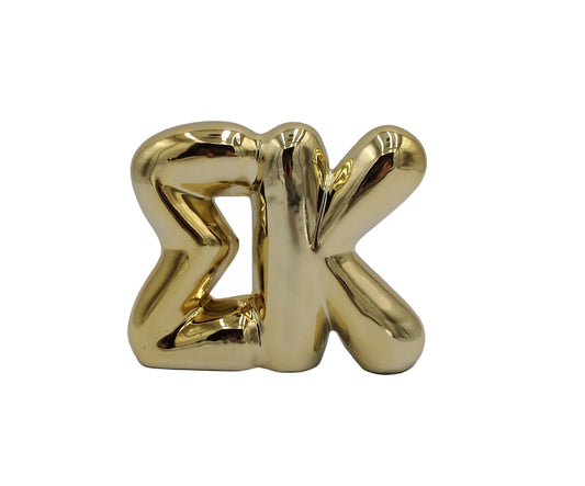 Sigma Kappa Gold Shelf Letters