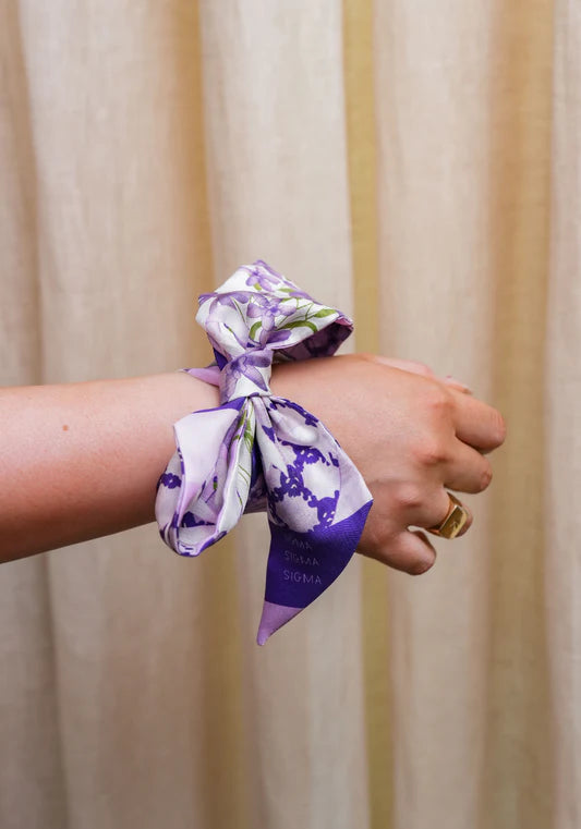 Sigma Sigma Sigma Sorority and Sisterhood Scarflette