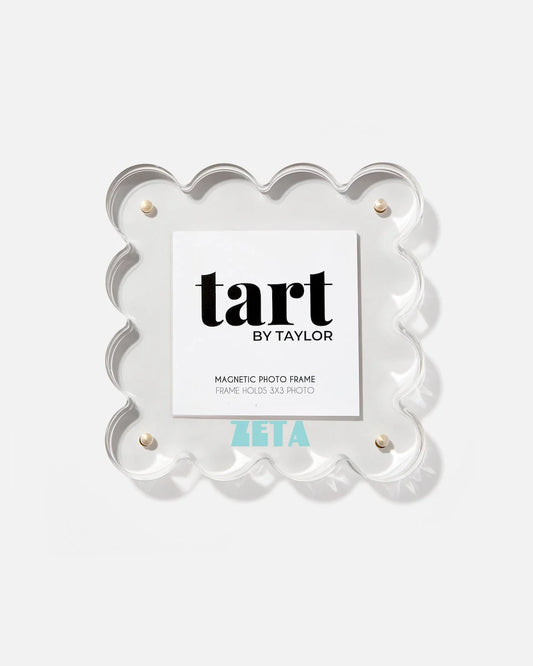 Zeta Tau Alpha Scalloped Acrylic Photo Frame