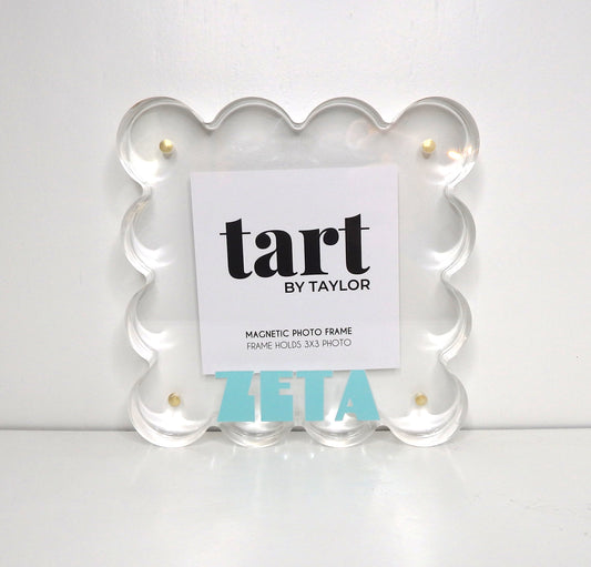 Zeta Tau Alpha Scalloped Acrylic Photo Frame